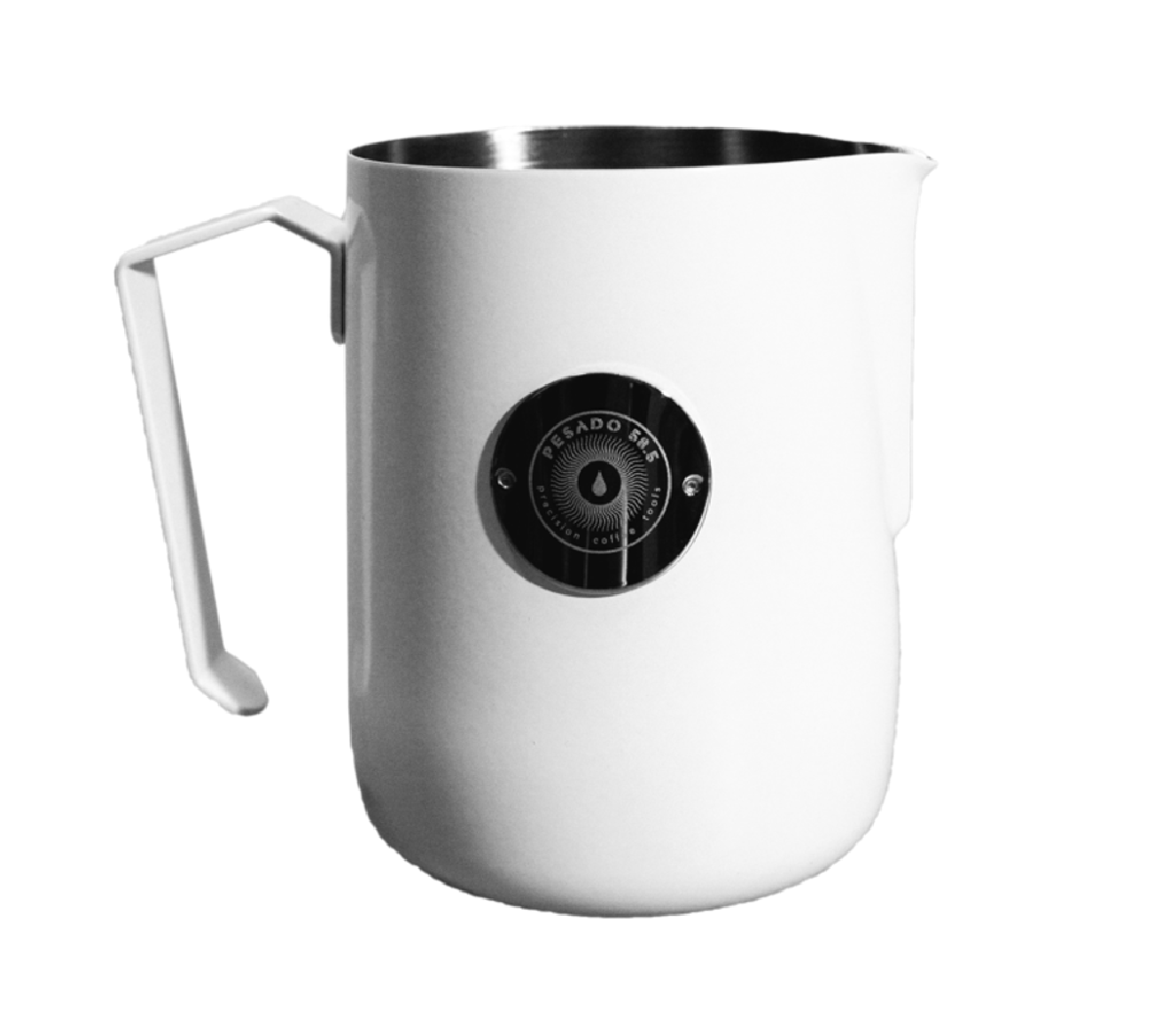 PESADO Milk Pitcher - White (rounded spout)